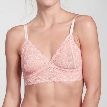 Simplicité - Powder Pink by au-corset-chic.myshopify.com - Lace lingerie from Vancouver