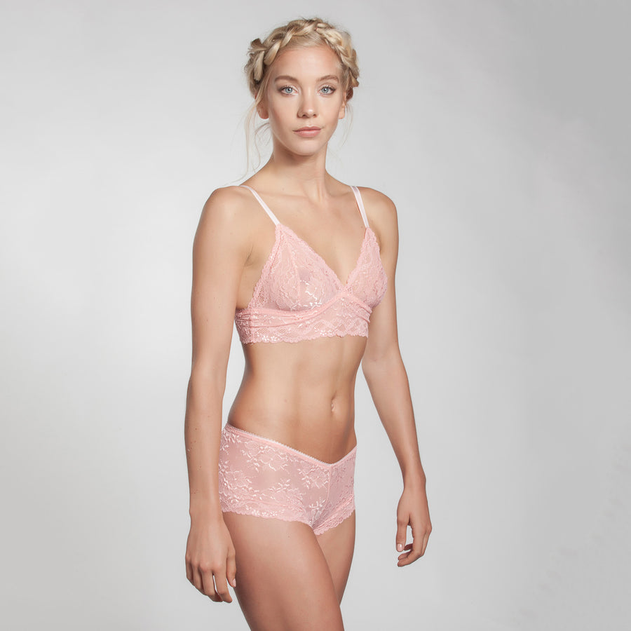 Hipster - Powder Pink by au-corset-chic.myshopify.com - Lace lingerie from Vancouver